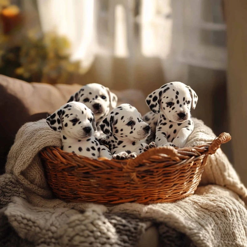 Dálmata cachorros