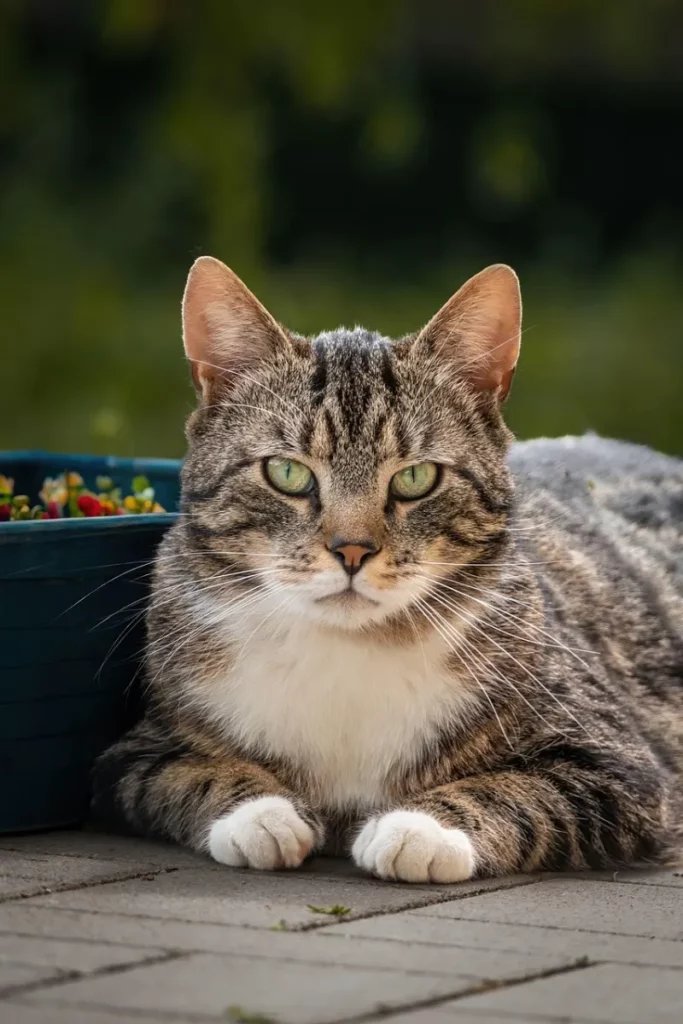 Gato Europeo Común mirada