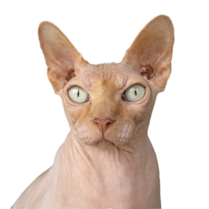 Gato Sphynx claro